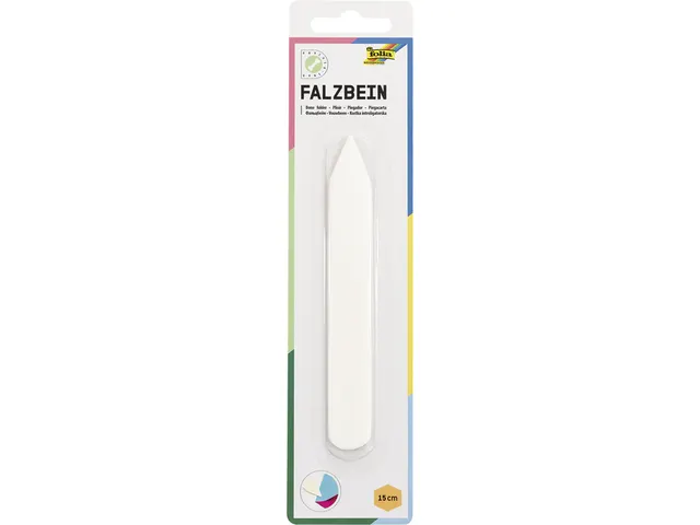 Vouwbeen Folia 15x2cm wit