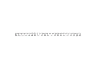 Draadrug Multibind Gbc 14.3mm Us/21-rings A4 Zilver 100stuks - 1