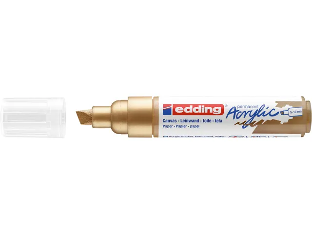 Acrylmarker edding e-5000 breed rijkgoud