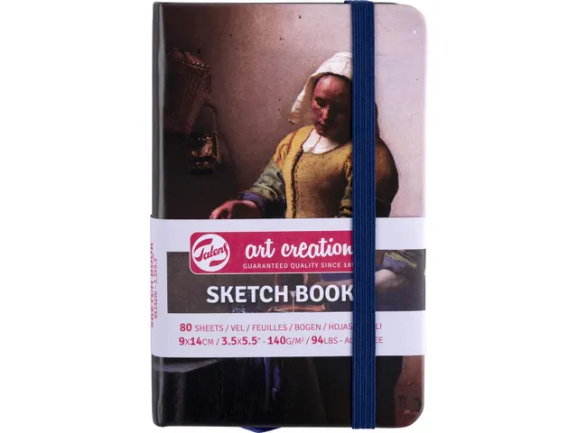 schetsboek Het Melkmeisje 9 x 14 cm