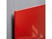 glasmagneetbord Sigel Artverum 48x48x1.5cm rood - 1