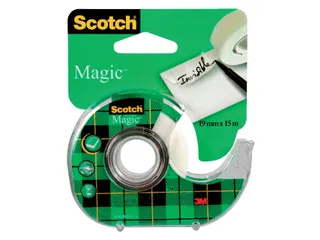 Plakband Scotch Magic 810 19mmx15m onzichtbaar + plakbandhouder - 3