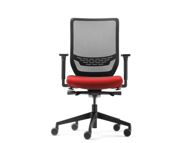 Bekleding,V. Bureaustoel,Stof,Rood