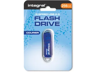 256Gb Usb2.0 Drive Courier Blue - 4