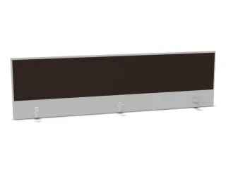 opzetpaneel bureau aanbouw achter MP-lichtgrijs BN2036-bruin 2000mm - 1