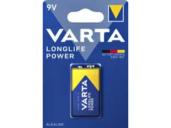 Batterij Varta Longlife Power 9Volt
