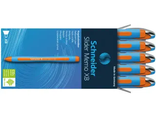 Schneider Balpen Slider Memo XB 1,4mm Oranje - 4