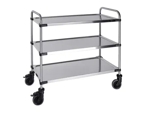Serveerwagen Met 3 Etages 870x570x950mm
