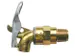 Vatkraan,schroefdraad 3/4 inch,zink,zelfsluitend,afsluitbaar