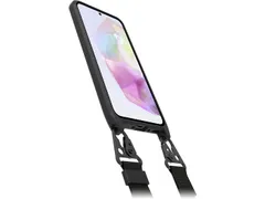 React Necklace Hoesje met koord Galaxy A35 5g zwart