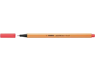 Fineliner STABILO point 88/040 neon rood 0.4mm - 3