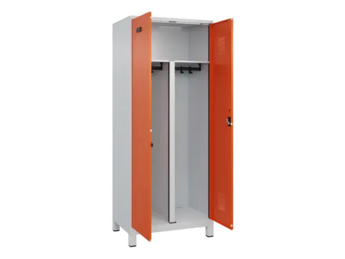 PBM-locker,HxBxD 1950x800x500mm,2vak,vak B 400mm,cil.-slot