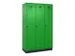 locker voor scheiding van kleding,HxBxD 1950x1200x500mm,3vak