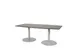 Table De Réunion Linesto Hauteur Fixe 200x100cm Chêne Logan - Alu