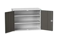 universele kast,HxBxD 1000x1300x550mm,2xStalen bodem,draaigrendelslot