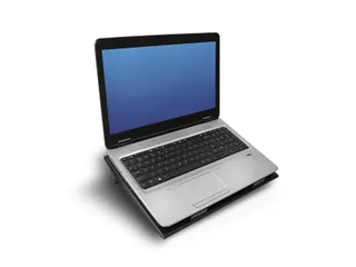 Laptopstandaard ACT 2 standen met ventilator 4-p hub - 6