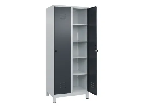 wasgoedverdeelkast,HxBxD 1950x800x500mm,vak B 400mm,draaigrendel