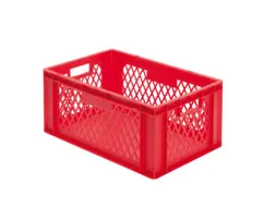 Euronorm-Stapelbak 51l H X L X B 270x600x400mm Rood