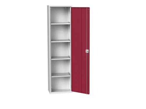 universele kast,HxBxD 2000x525x350mm,4xStalen bodem,draaigrendelslot