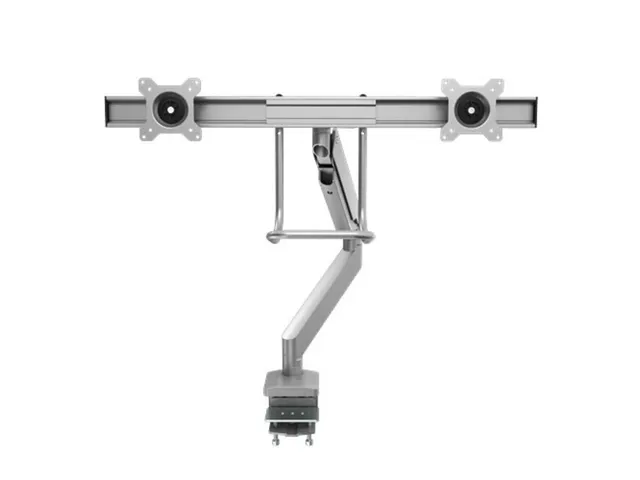 Monitorarm Fellowes Eppa voor 2 Schermen Crossbar Zilver