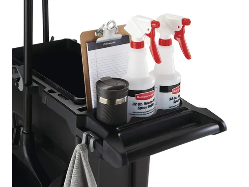 Schoonmaakkar Afvalverzamelaar Slim Jim Rim Caddy Kit 87 Liter Zwart