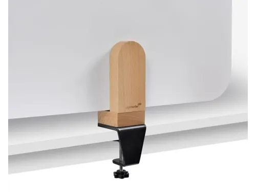 Bureauscherm Elements whiteboard 60x120cm klemmen