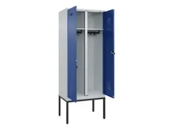 locker voor scheiding van kleding,HxBxD 2120x800x500mm,2vak