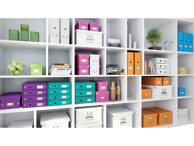Boîte de rangement Leitz Click & Store 281x200x370mm Violet