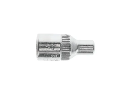 20 4 Stekkerdoos 1/4 inch,zeskant,4mm