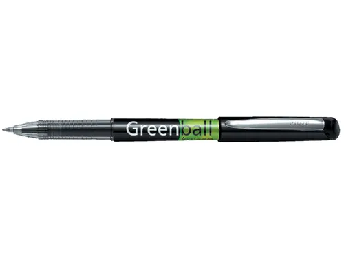 Rollerpen Pilot Greenball Begreen Medium punt Zwart