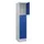 lockerkast,HxBxD 1950x400x500mm,1x3vakken,vak B 400mm,cil.-slot,sokkel