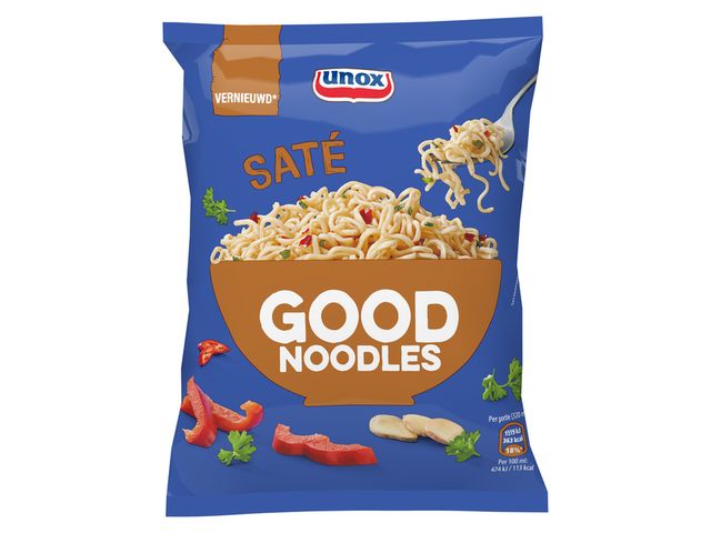 Unox Good Noodles Sate 11 Zakjes | SoepOpHetWerk.nl