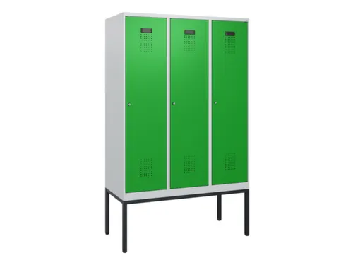 schoollocker,HxBxD 1950x1200x500mm,3vak,vak B 400mm,cil.-slot