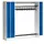 Garderobe Vakkenkastsysteem 1950x2760x480mm 15 Vakken 15 Hangers