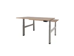 Dextro Plus Duo Zit-sta Bureau Elektrisch 160x80 Hav/kers 25mm Alu