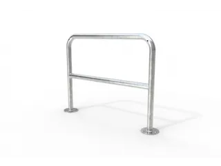 Fietsbeugel H (boven De Grond) X L 800x1000mm Ø 48mm Kniebuis Beton - 1