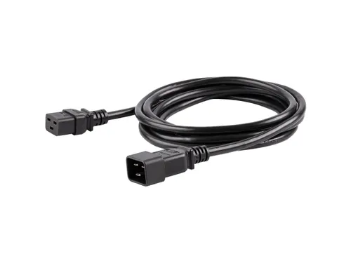 3 Meter Heavy Duty Stroom Verlengkabel, IEC 320 C19 naar IEC 320 C20 V