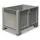 Maxi-container 550 Liter HxBxD 850x1200x800mm Pp 4Voeten Grijs
