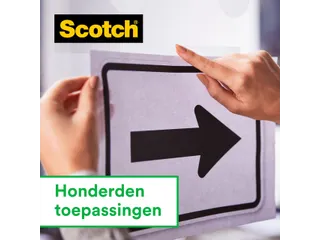 Plakband Scotch Magic 810 19mmx25m onzichtbaar + plakhandhouder - 4