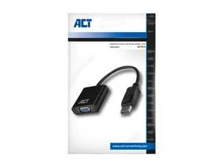 Adapter ACT DisplayPort naar VGA 0.15 meter - 3