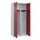 PBM-locker,HxBxD 1850x800x500mm,2vak,vak B 400mm,draaigrendel