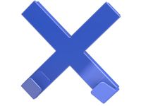 Dahle Mega Magnet Cross Xl Blauw 90x90mm
