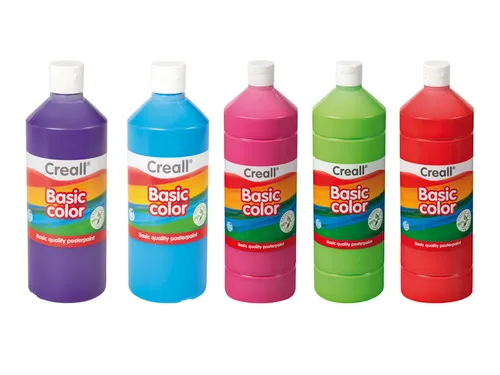 Plakkaatverf Creall basic roze 1000ml