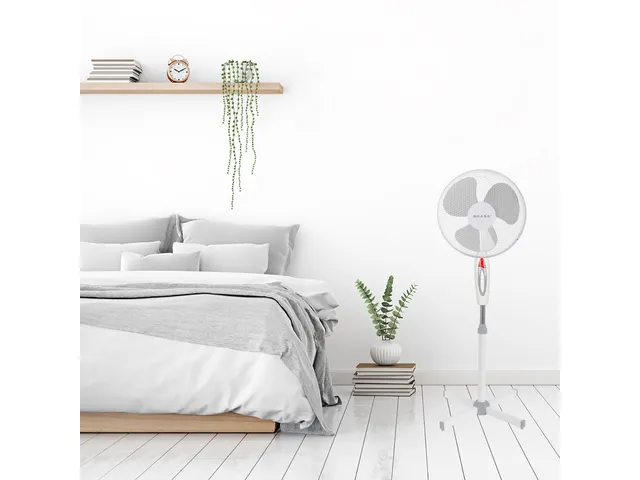 Statiefventilator BRASQ F300 Ø 40cm wit