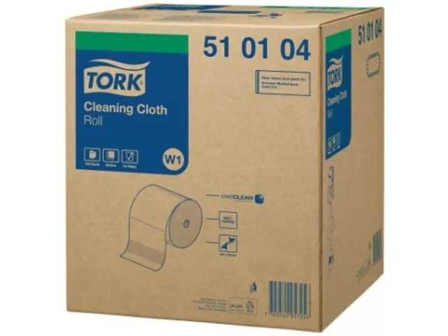 Chiffon de nettoyage Tork Premium Rouleau 510 Blanc 1ép