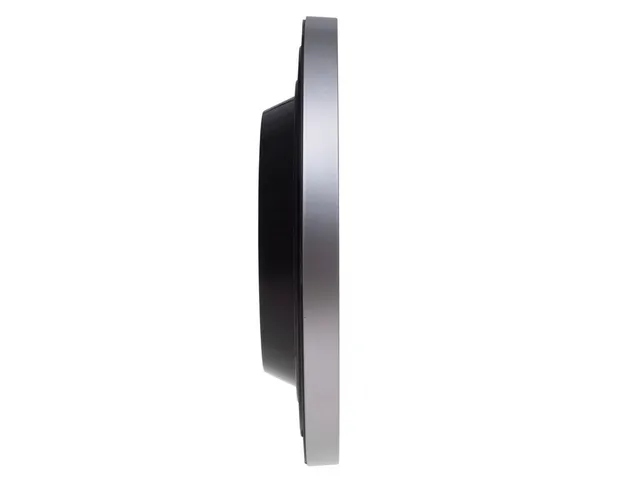 Horloge murale MAULstep Quartz Ø30x5cm plastique Argent/blanc silenci