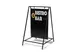Impression Partie supérieure panneau de trottoir Swing Simple face