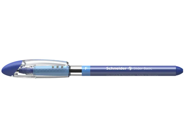 Balpen Schneider Slider Basic F 0,3mm blauw