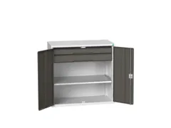 universele kast,HxBxD 1000x1050x550mm,1xStalen bodem,2lade(n)