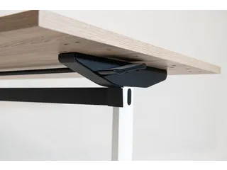Schaffenburg Klaptafel 180x80cm houtprint schaduw 25mm zwart - 4